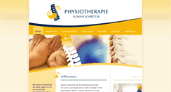Desktop Screenshot of physiotherapie-schroeter.de